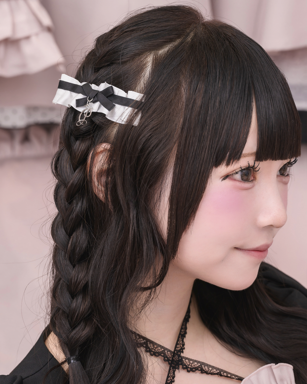 Bitter Vanilla ハンドクリーム×フリルリボンヘアクリップセット