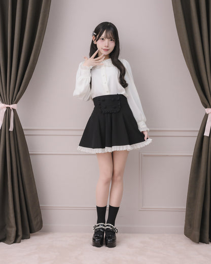 モデル身長：152cm/着用カラー:ブラック