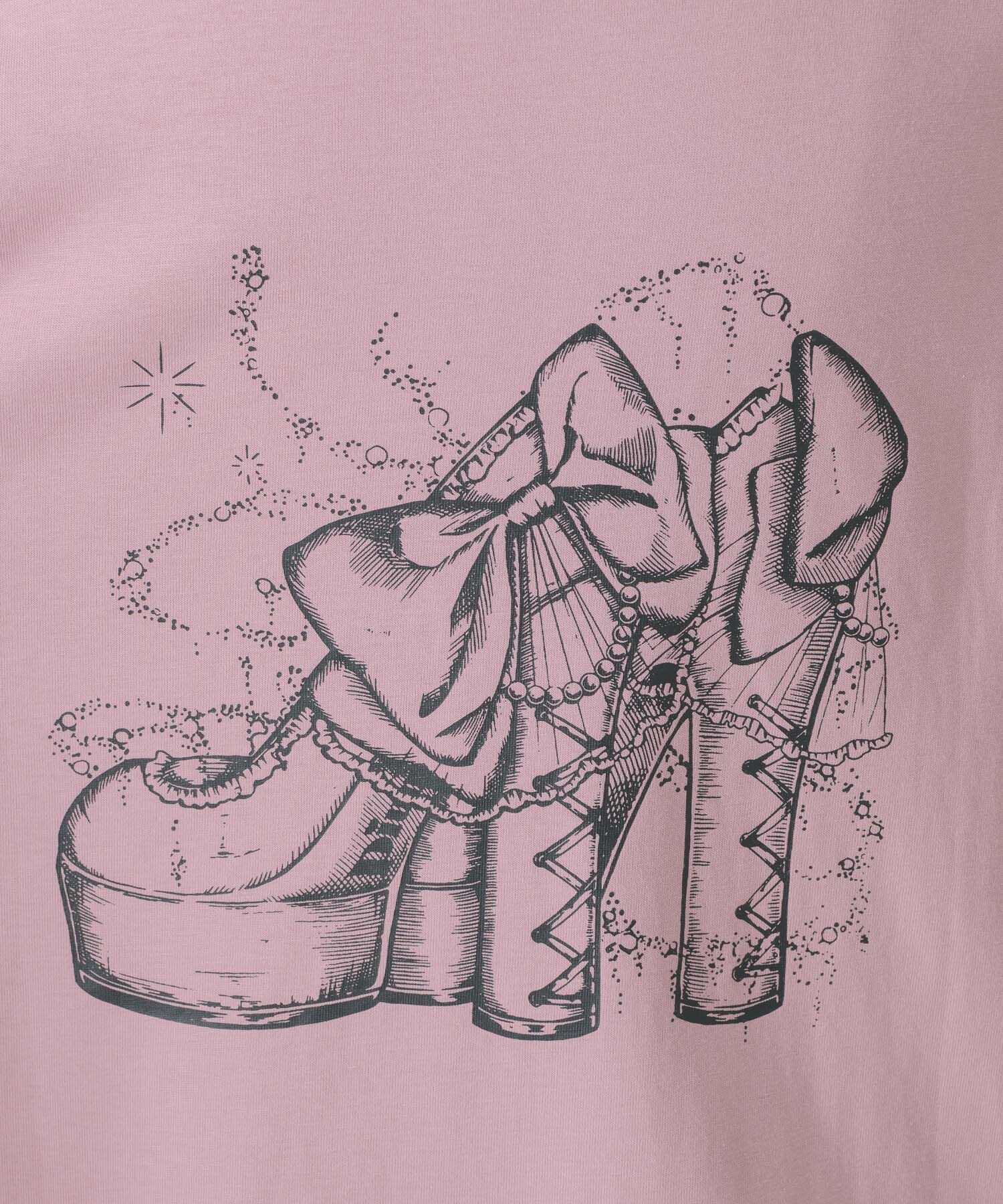 piumハイヒールオーバーサイズロングTシャツ