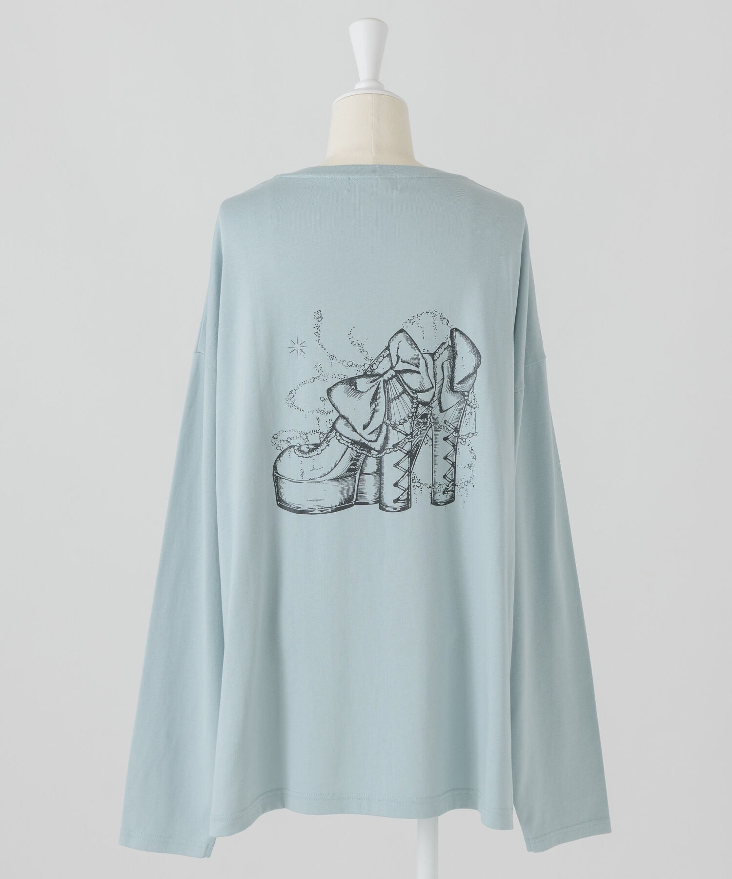 piumハイヒールオーバーサイズロングTシャツ