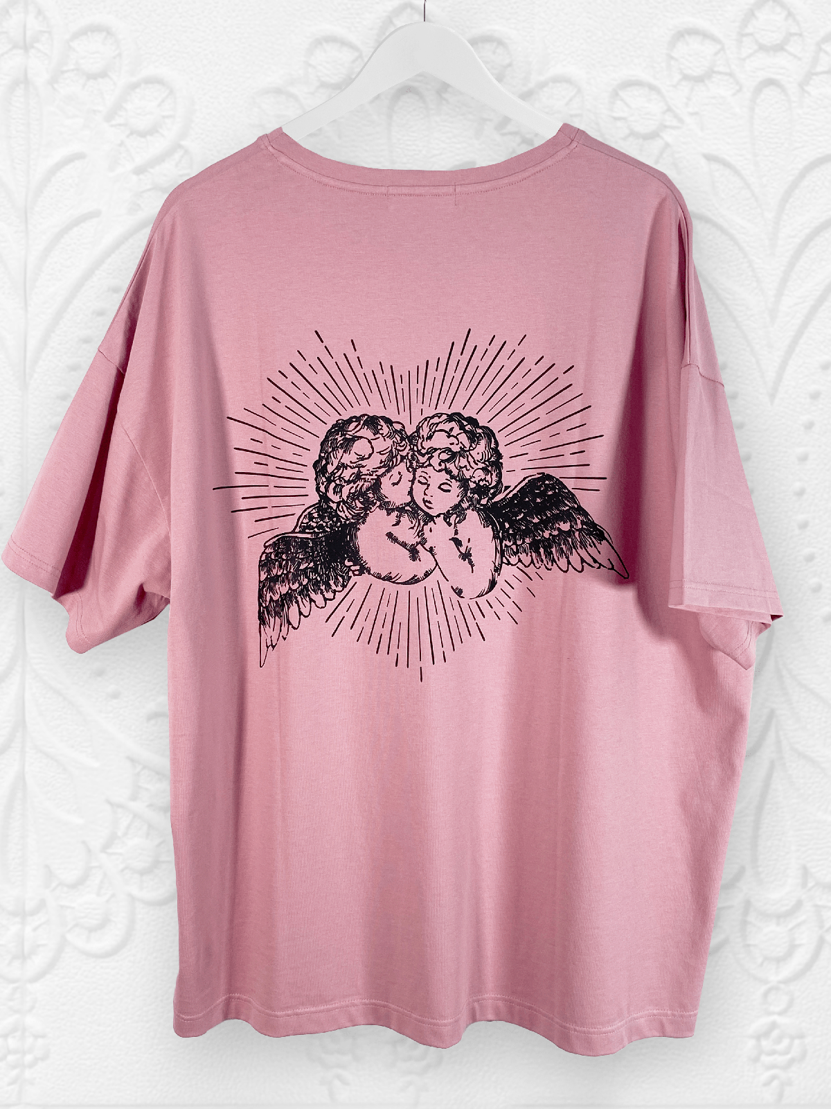 いたずら天使のオーバーサイズTシャツ(半袖)