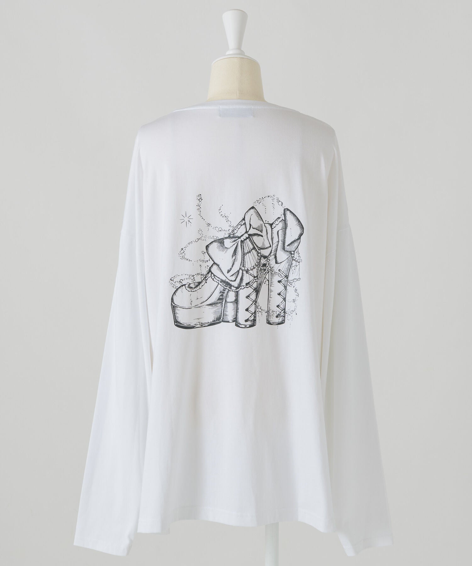 piumハイヒールオーバーサイズロングTシャツ