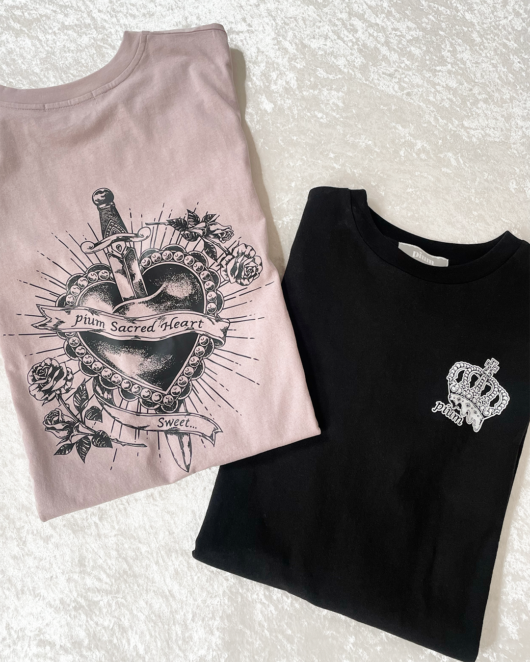 pium sacred heart オーバーサイズTシャツ