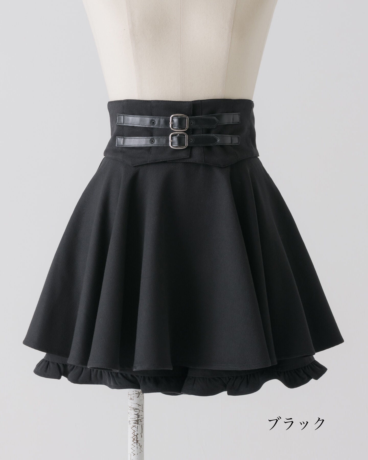 コルセット付きボリュームフレアスカパン