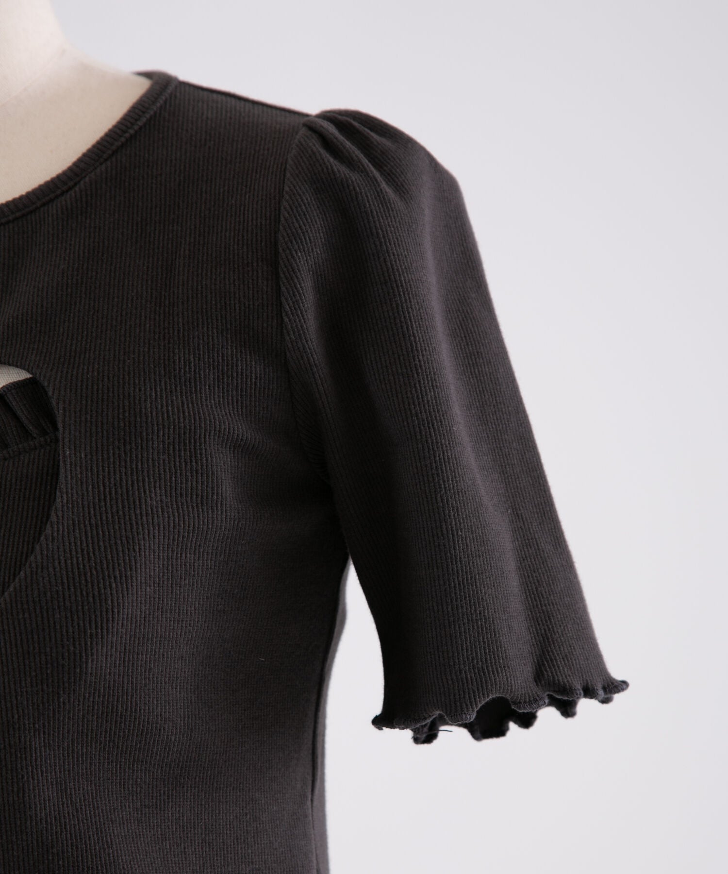 ハートオープンカーデ×キャミセット