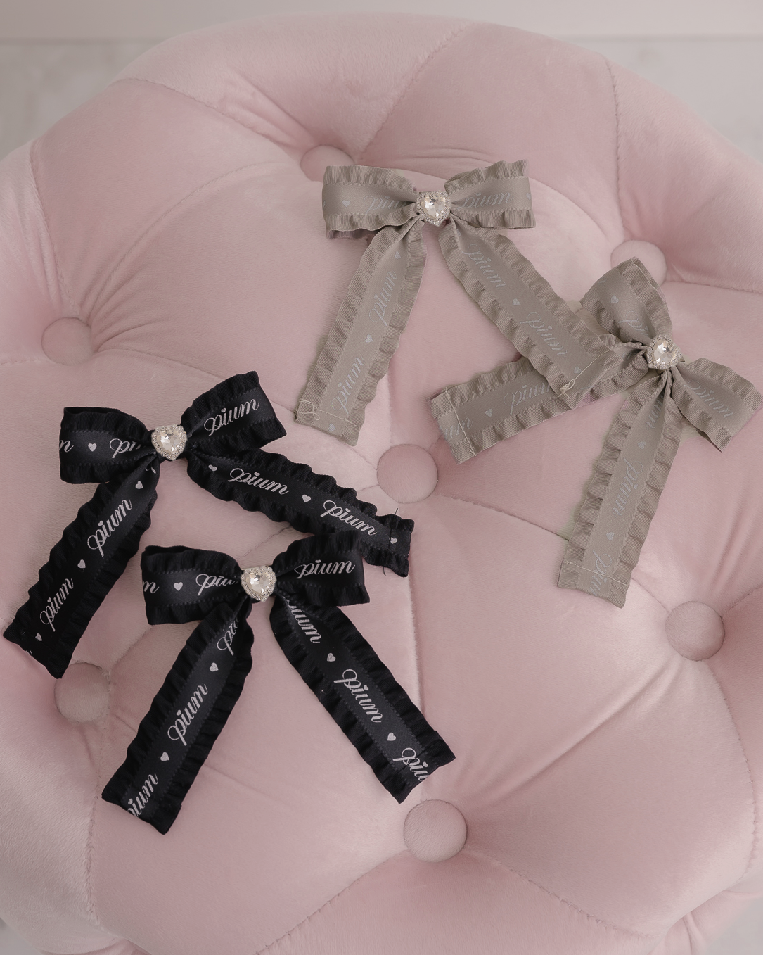 ロゴリボンクリップセット