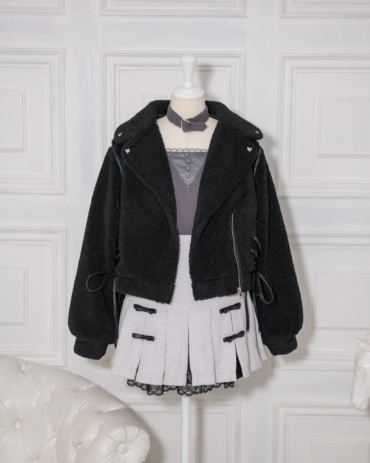 ハートスタッズボアライダース