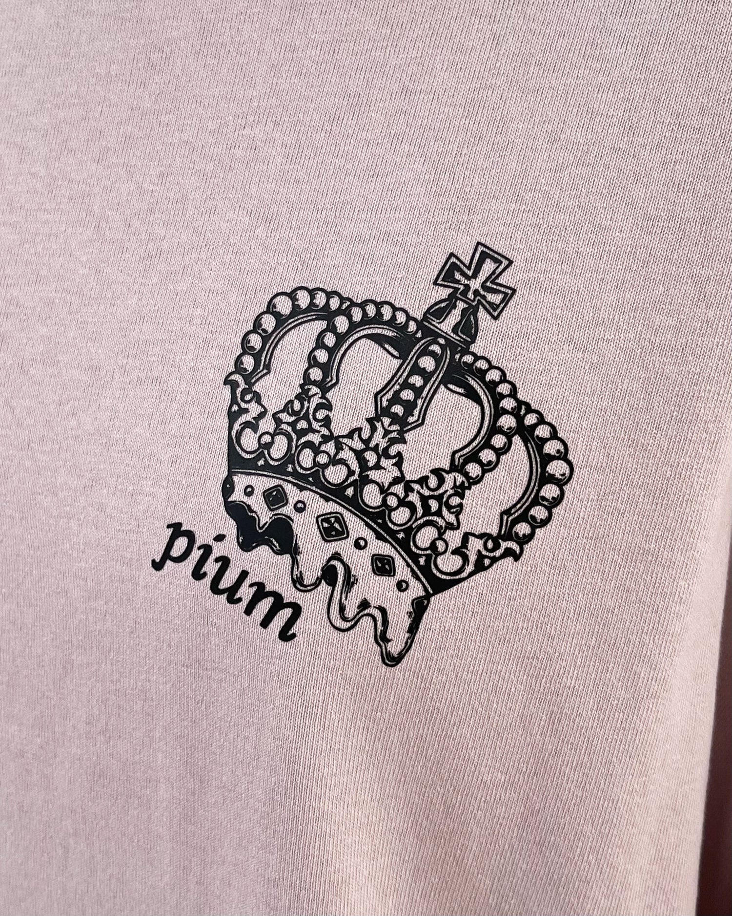pium sacred heart オーバーサイズ半袖Tシャツ