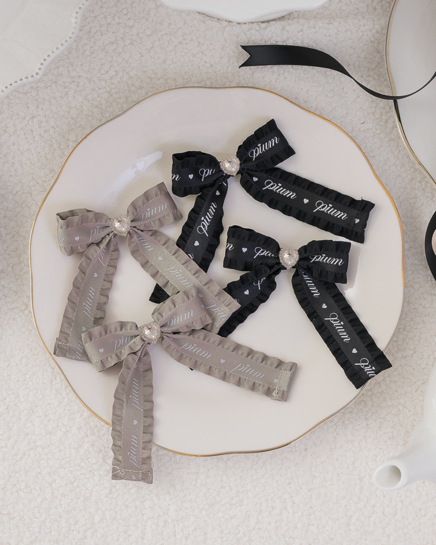 ロゴリボンクリップセット