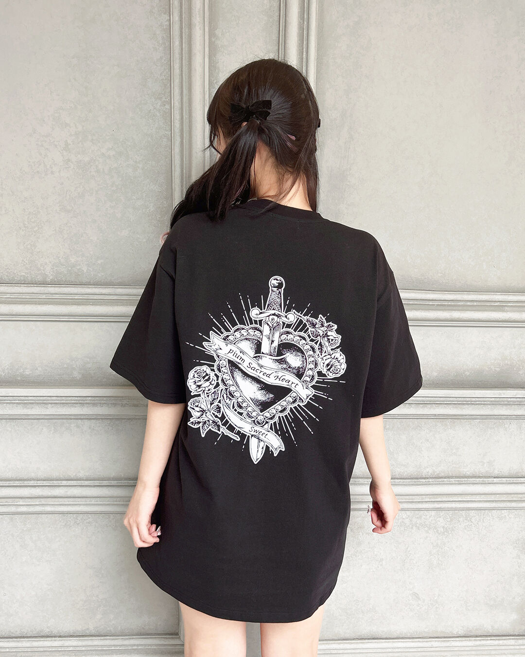 モデル身長:157cm/着用カラー:ブラック