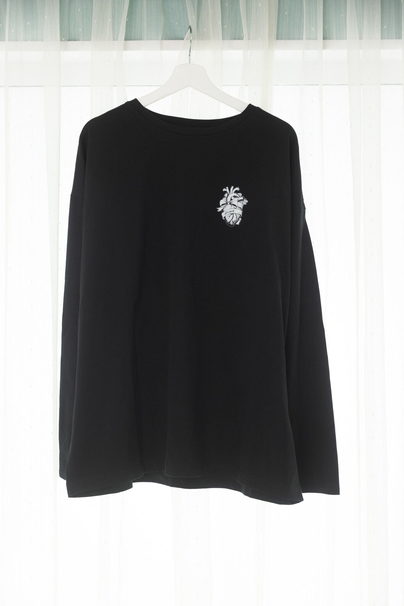 そくばくハートオーバーサイズロングTシャツ