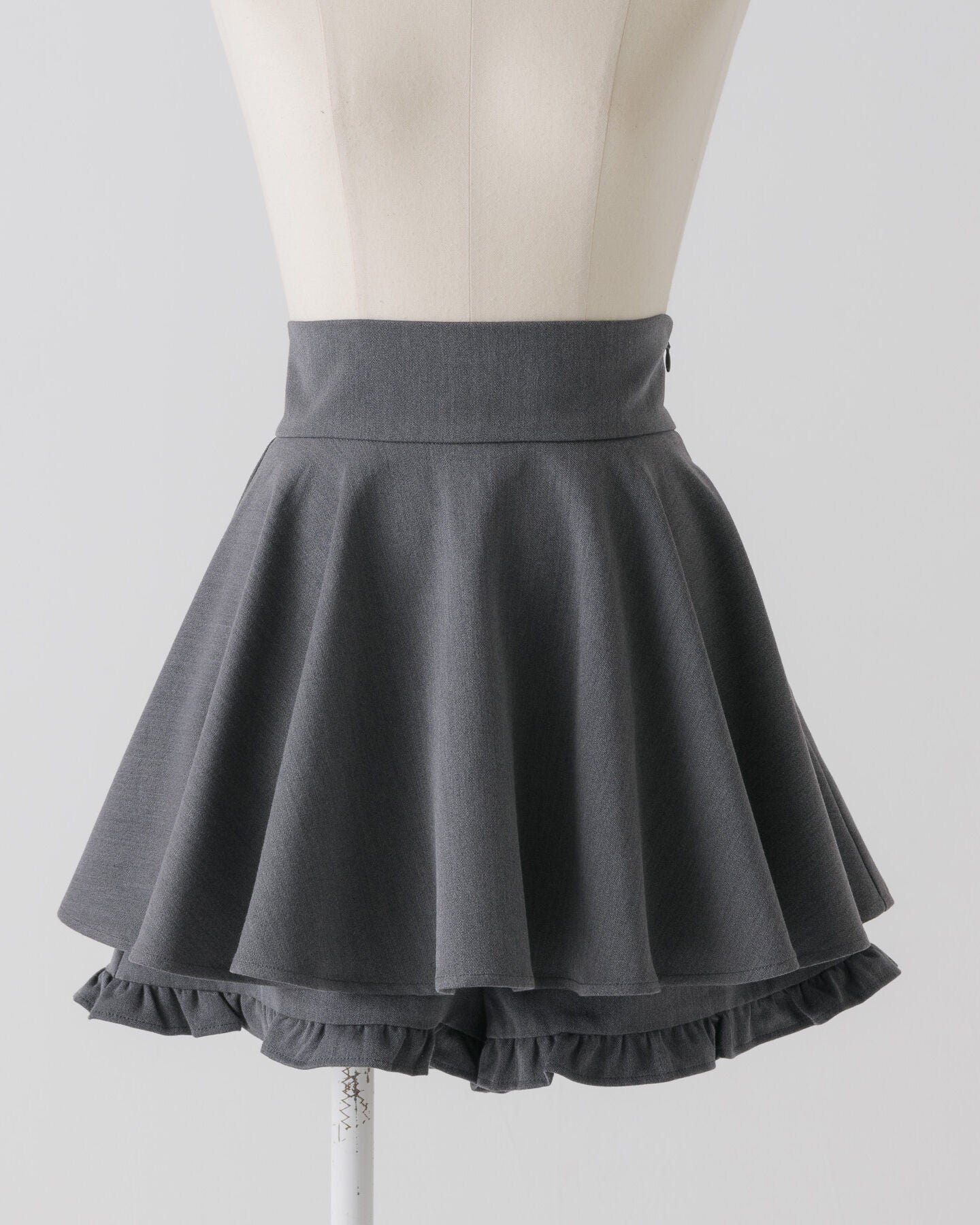 コルセット付きボリュームフレアスカパン