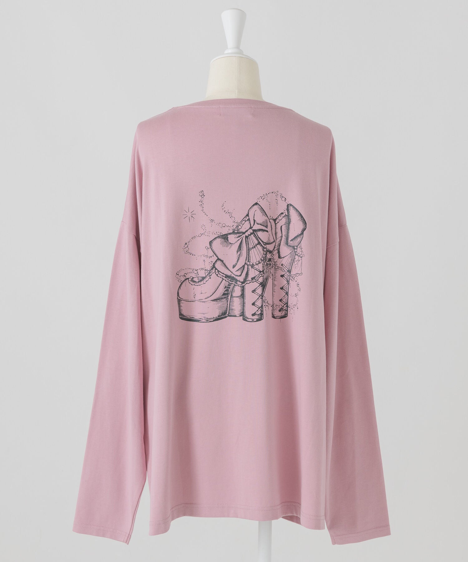 piumハイヒールオーバーサイズロングTシャツ