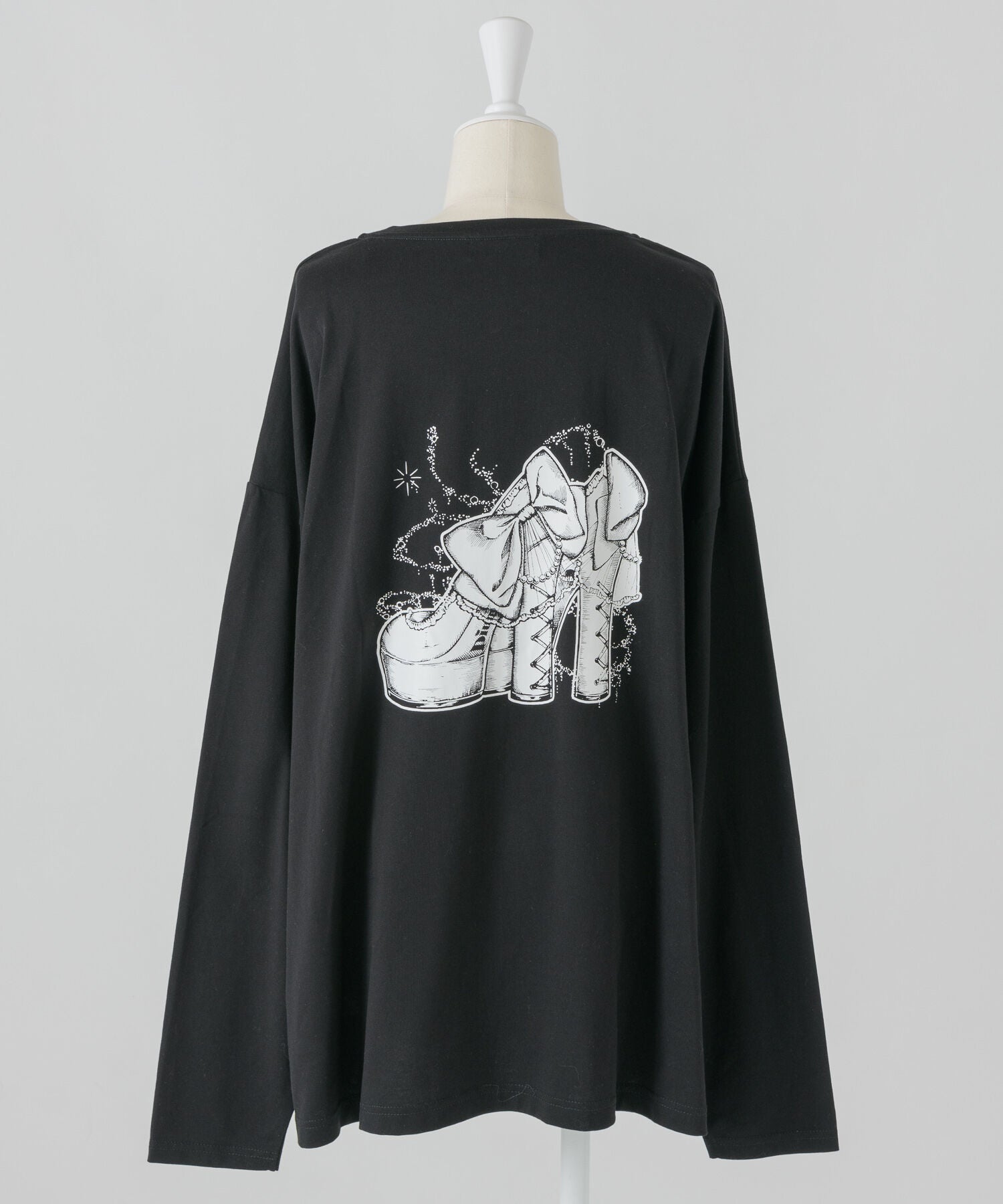 piumハイヒールオーバーサイズロングTシャツ