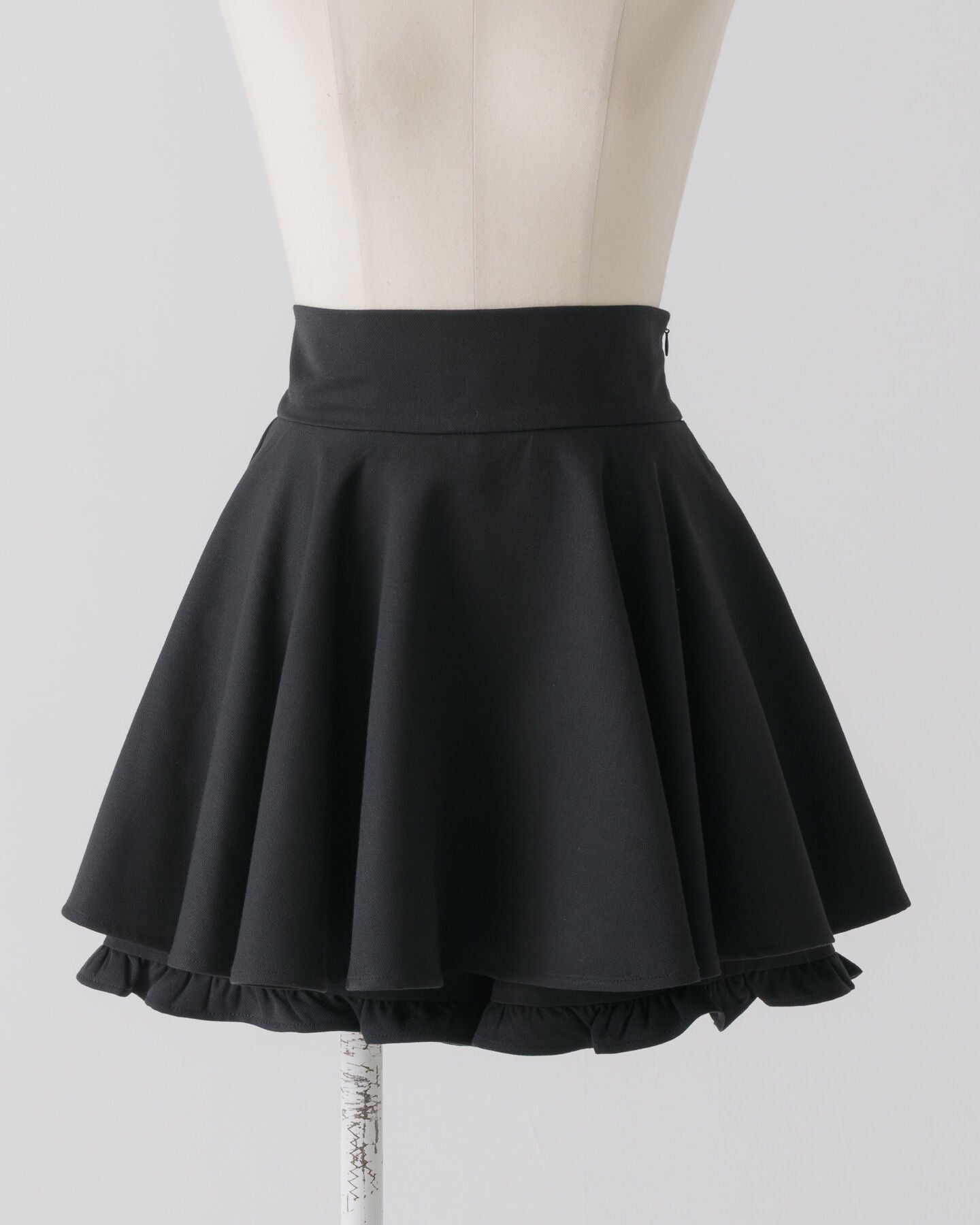 コルセット付きボリュームフレアスカパン