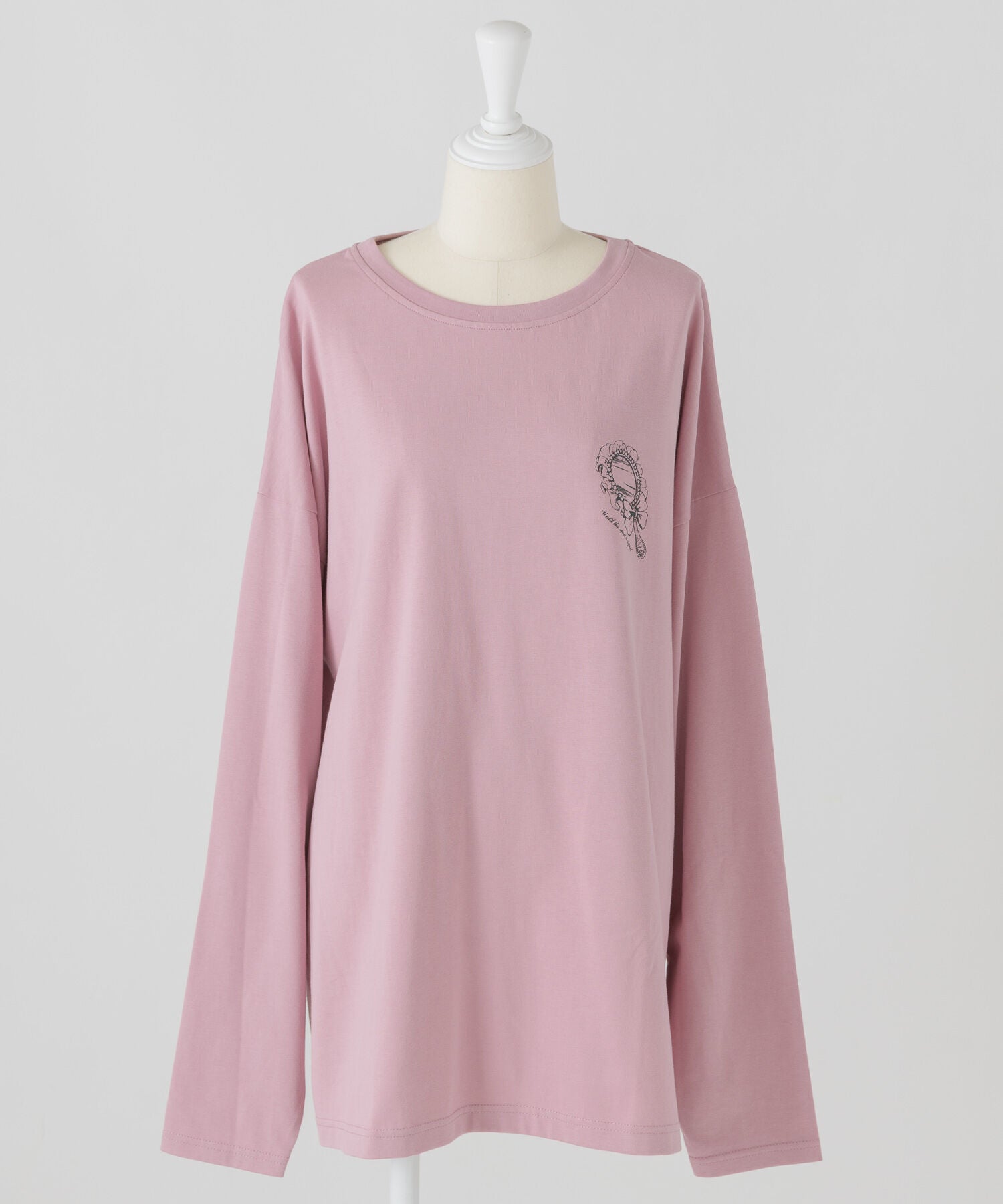 piumハイヒールオーバーサイズロングTシャツ